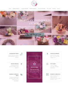 flowerdesign.ro - Site Web Prezentare